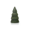 Adorno de Árbol Cerámica  Holiday Glazed Winter Green 6.75" Pequeño