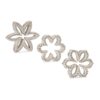 Flor Outline decorativa Madera unidad (3 tamaños  5.75"H, 6.5"H, 7"H )