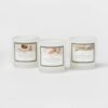 3pk set de Candelas Aromáticas vaso de 5 onz variadas
