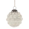 Adorno para árbol Pine Cone Ball  4"D Glass