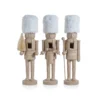 Cascanueces Resina Madera Nutcrackers w/ White Fur Hat ,diferentes estilos  C/U 15´