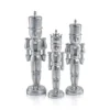 Cascanueces  mediano Metalico Decorativo Nutcracker  Unidad 9"