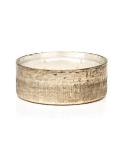 Candela 4 mechas Siberian Fir Scented Antique Gold  Mediana